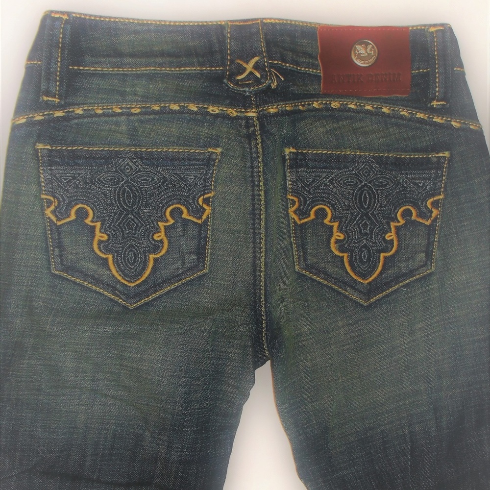 Antik Denim Eva Lowrise 5-Pocket Bootcut Jeans